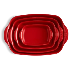 Блюдо для запекания Emile Henry Burgundy, 42.5 х 28 см