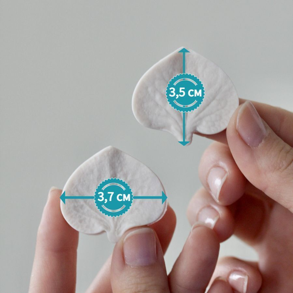 Молд - вайнер силиконовый для лепки цветов "Лепесток Гортензии"