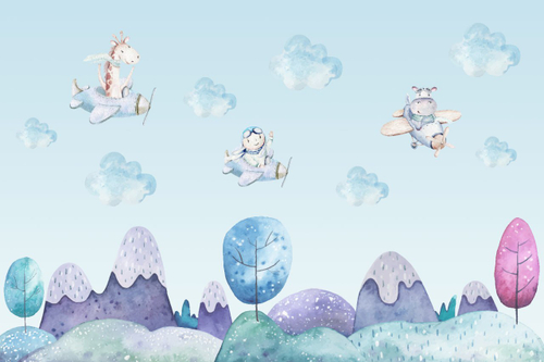 Детские №191 Фотообои и Фрески