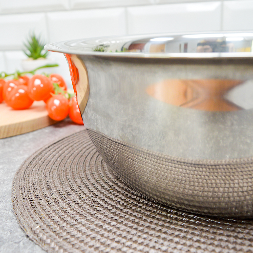 Миска 26см нерж глубокая