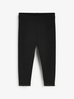 Легинсы с рюшами для девочки Next 549-756, Черный