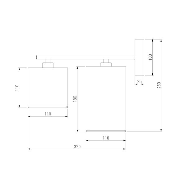 60151/2/ настенный светильник/ хром