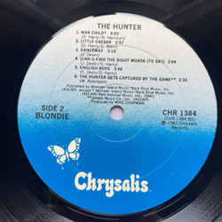 Винтажная виниловая пластинка LP Blondie The Hunter (США 1982)