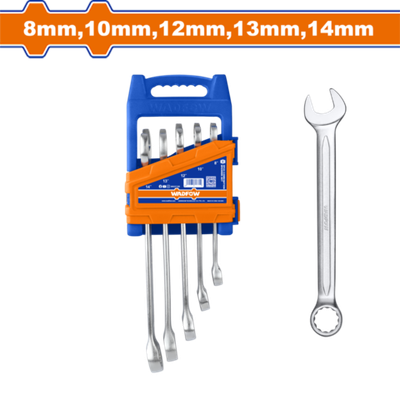 Набор комбинированных ключей 5 шт (12/24) WADFOW WSP1205