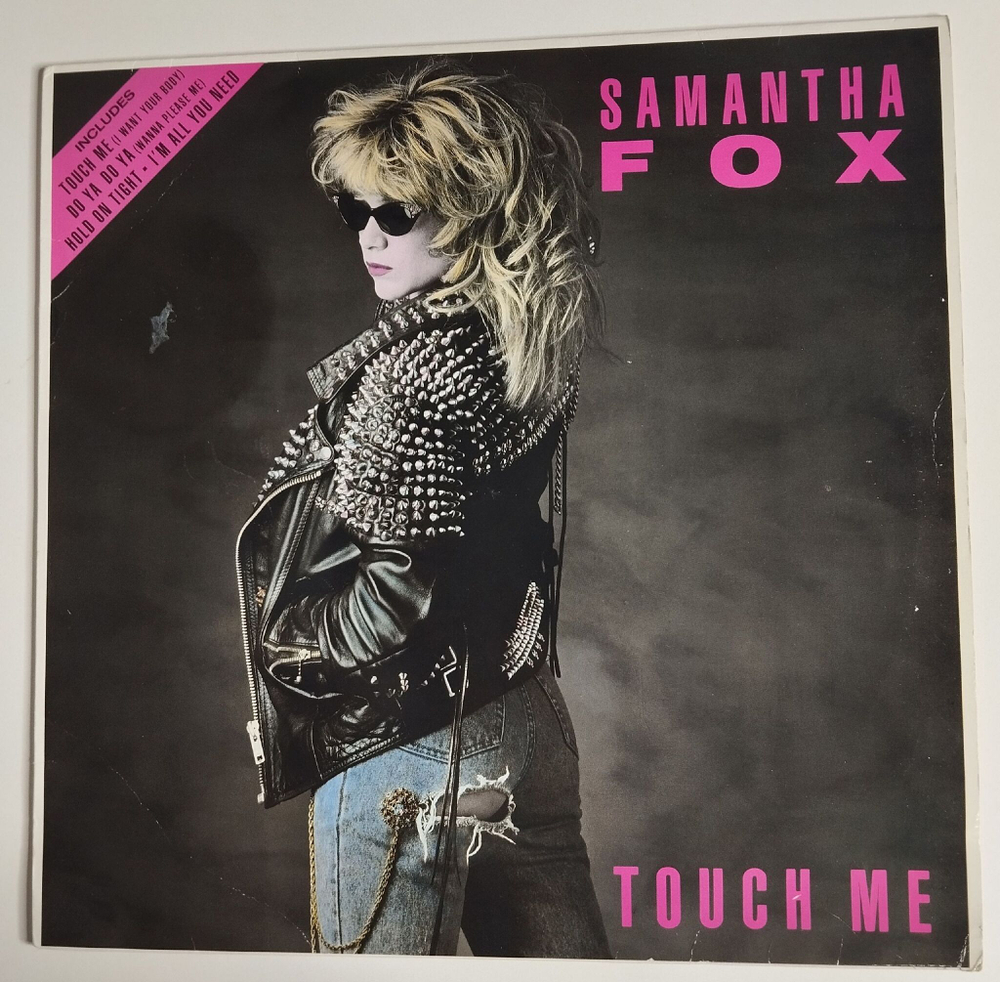 Винтажная виниловая пластинка LP Samantha Fox Touch Me (Germany 1986)