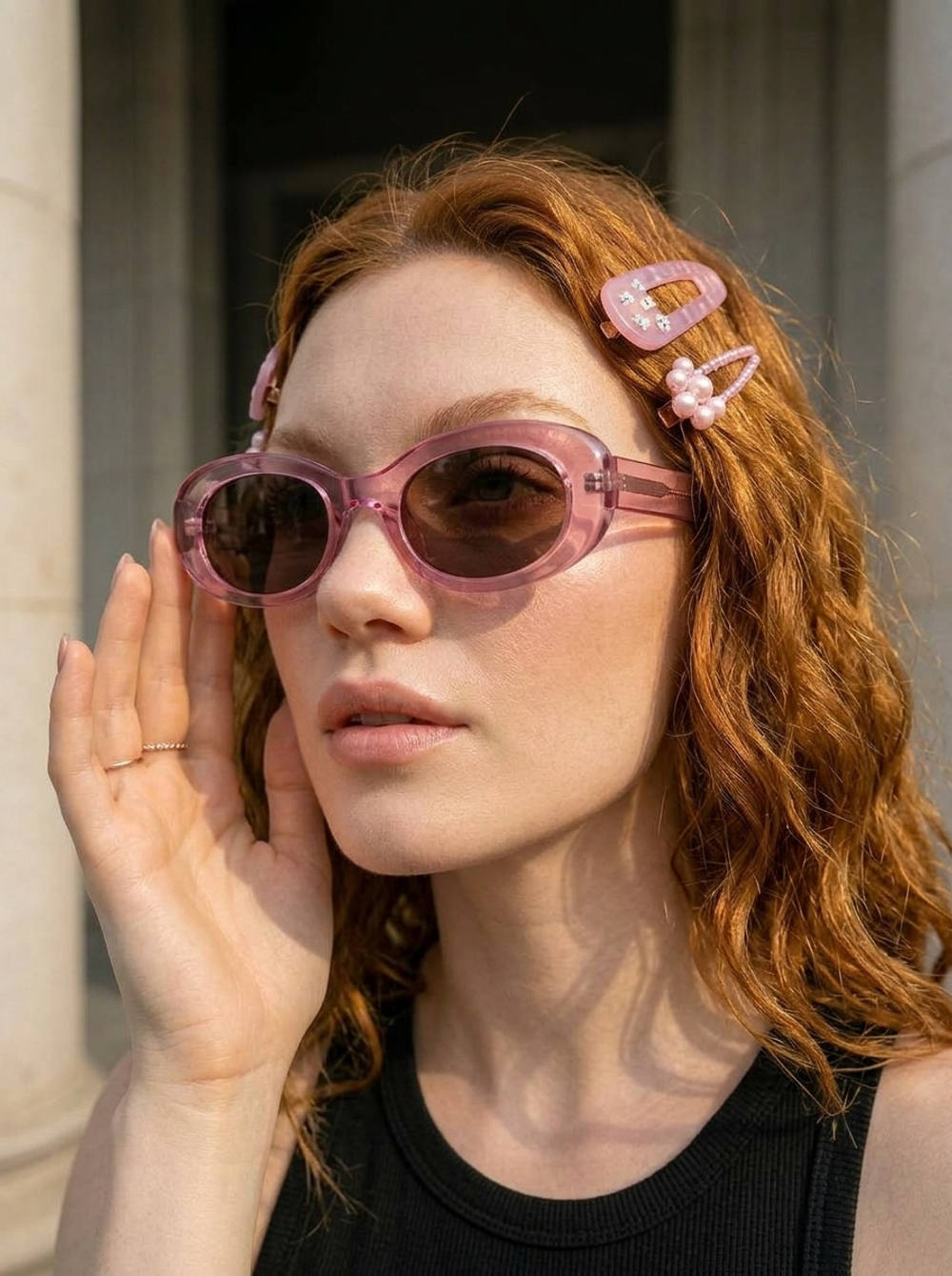Солнцезащитные Очки Aurora Pink