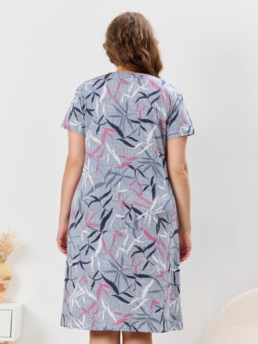 Халат Канон-1 Виотекс СЕРЫЙ