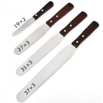 Лопатка P.L. Proff Cuisine кондитерская с деревянной ручкой 10 см