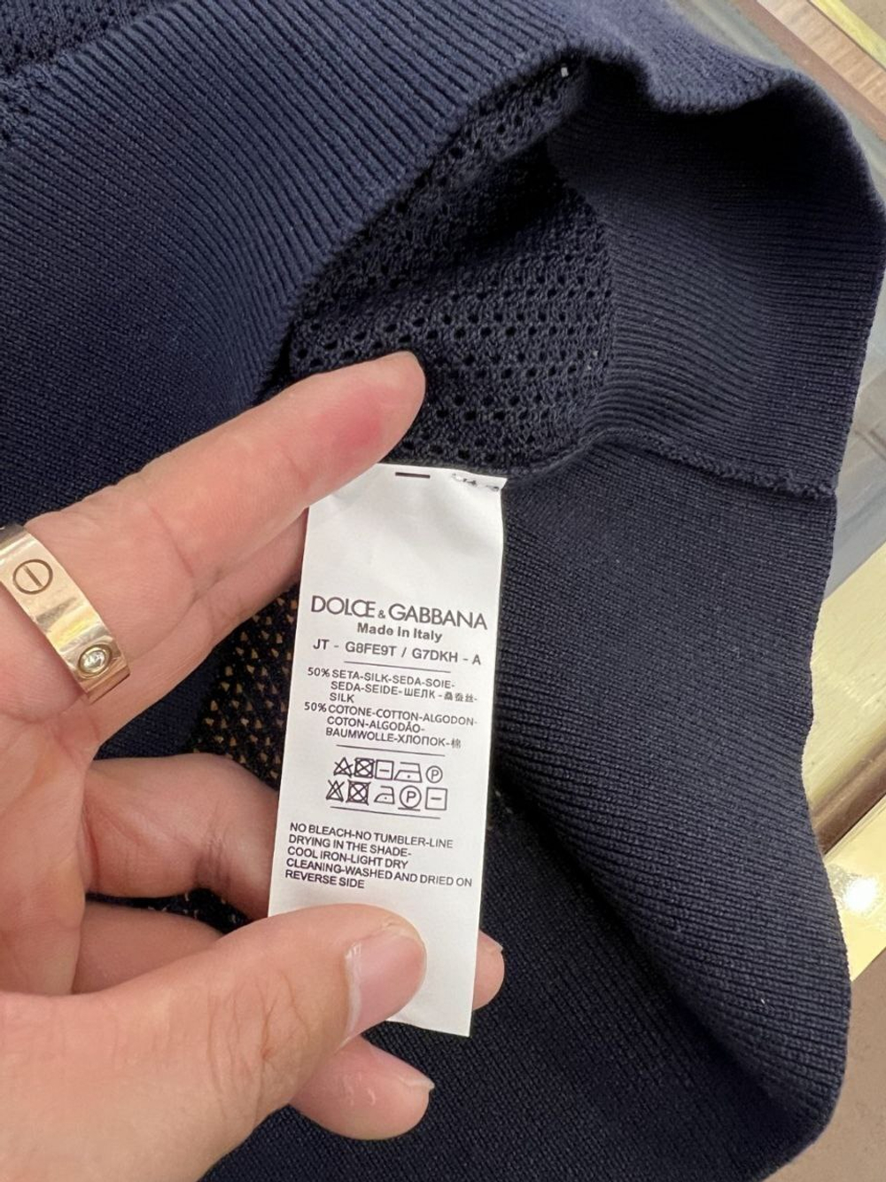 Трикотажная футболка Dolce&Gabbana