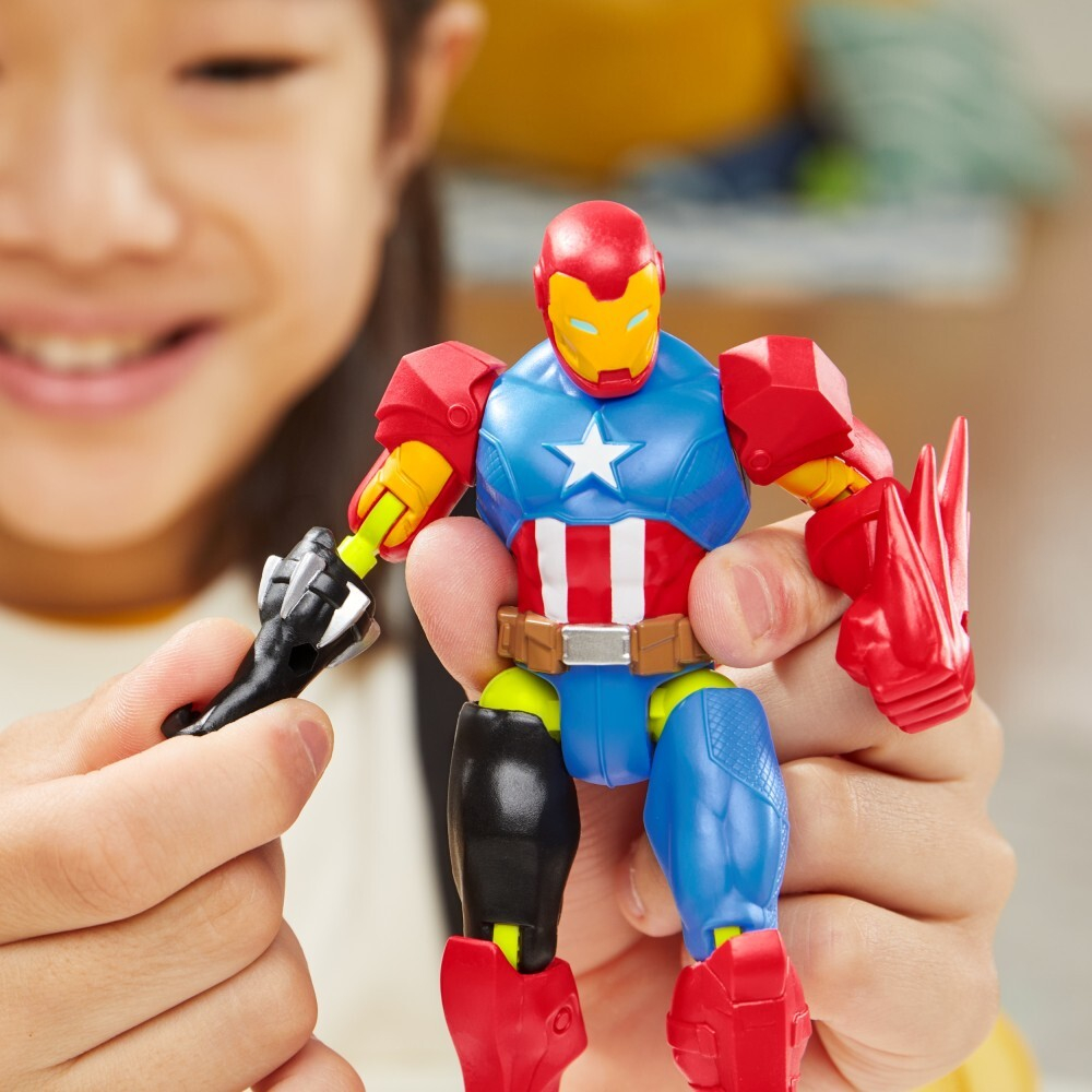 Hasbro Marvel MixMashers - Железный человек 12 см фигурка Мстители F9269