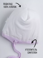 Шапка для девочки зимняя вязаная и шарф