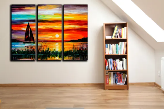 Модульная картина "Кипарис"