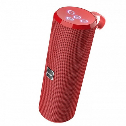Портативная акустика Bluetooth+FM Hoco BS33 10Вт Красный