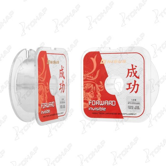 Леска FORWARD Invisible 0,203mm/100m Nylon (N-FI-0203-100) Nisus