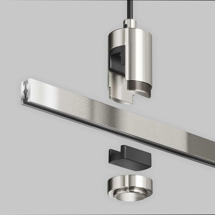 Комплектующие для трековой системы Maytoni Technical TRA157SW-B1-PT