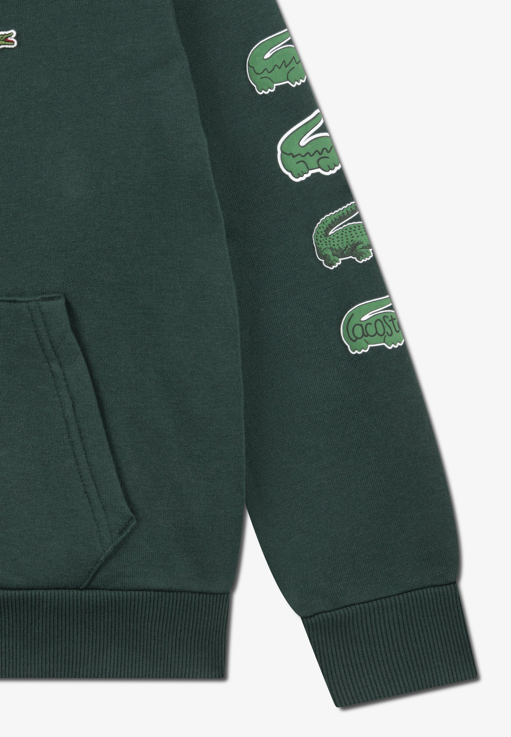 Lacoste Толстовка на молнии - Зелёный (LA224K02Y-M11)