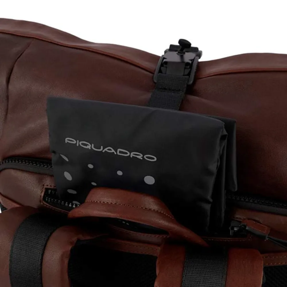 Рюкзак Piquadro Harper темно-коричневый из натуральной кожи (CA5677AP/TM) 11