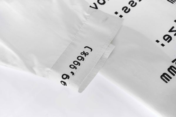 Рубашка-платье Futureisnown Media Radiation Damping shirt Белая - фото 15