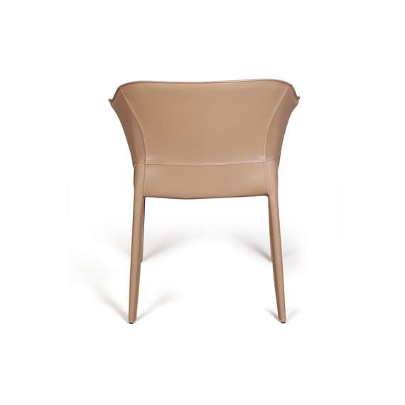 Стул Gio, серо-коричневая кожа