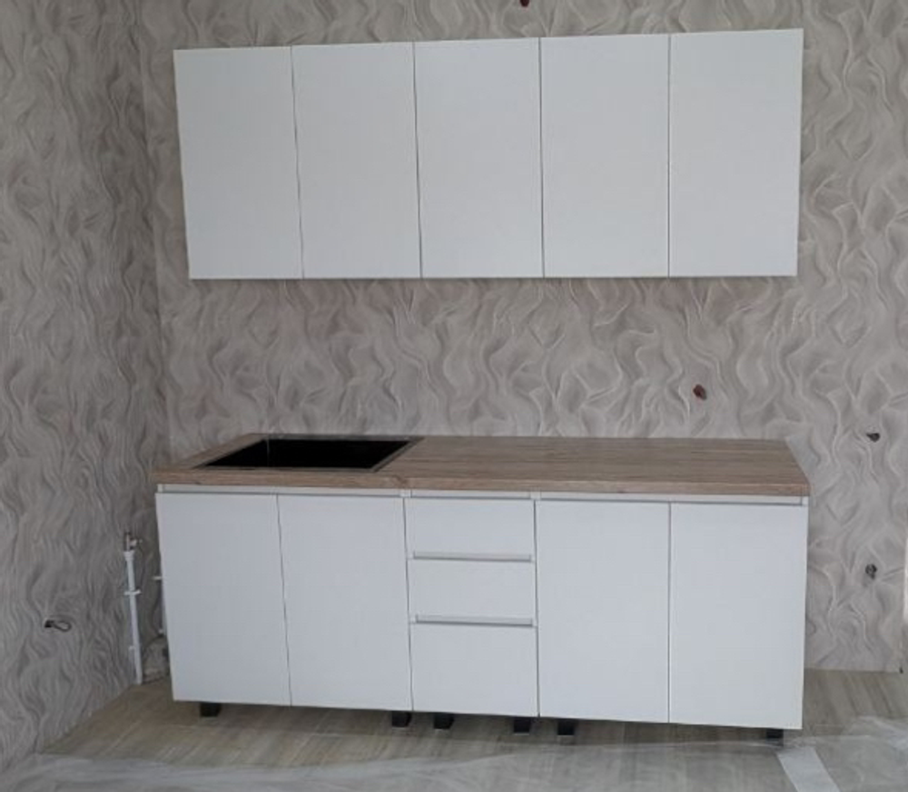 Кухня Честер 2,0 м белый