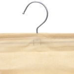 Органайзер двухсторонний подвесной для хранения вещей с крючком «ИДЕЯДОМА», цвет бежевый, 24 кармашка, 75*39см