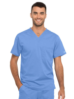 Топ медицинский мужской Cherokee WW Revolution WW625, голубой, S