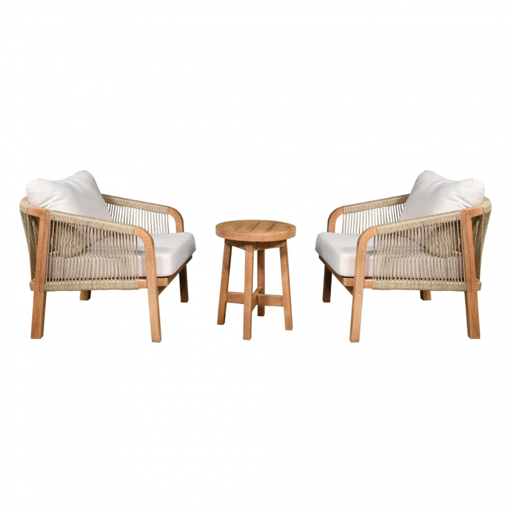 Столик деревянный кофейный Tagliamento Ravona, натуральный