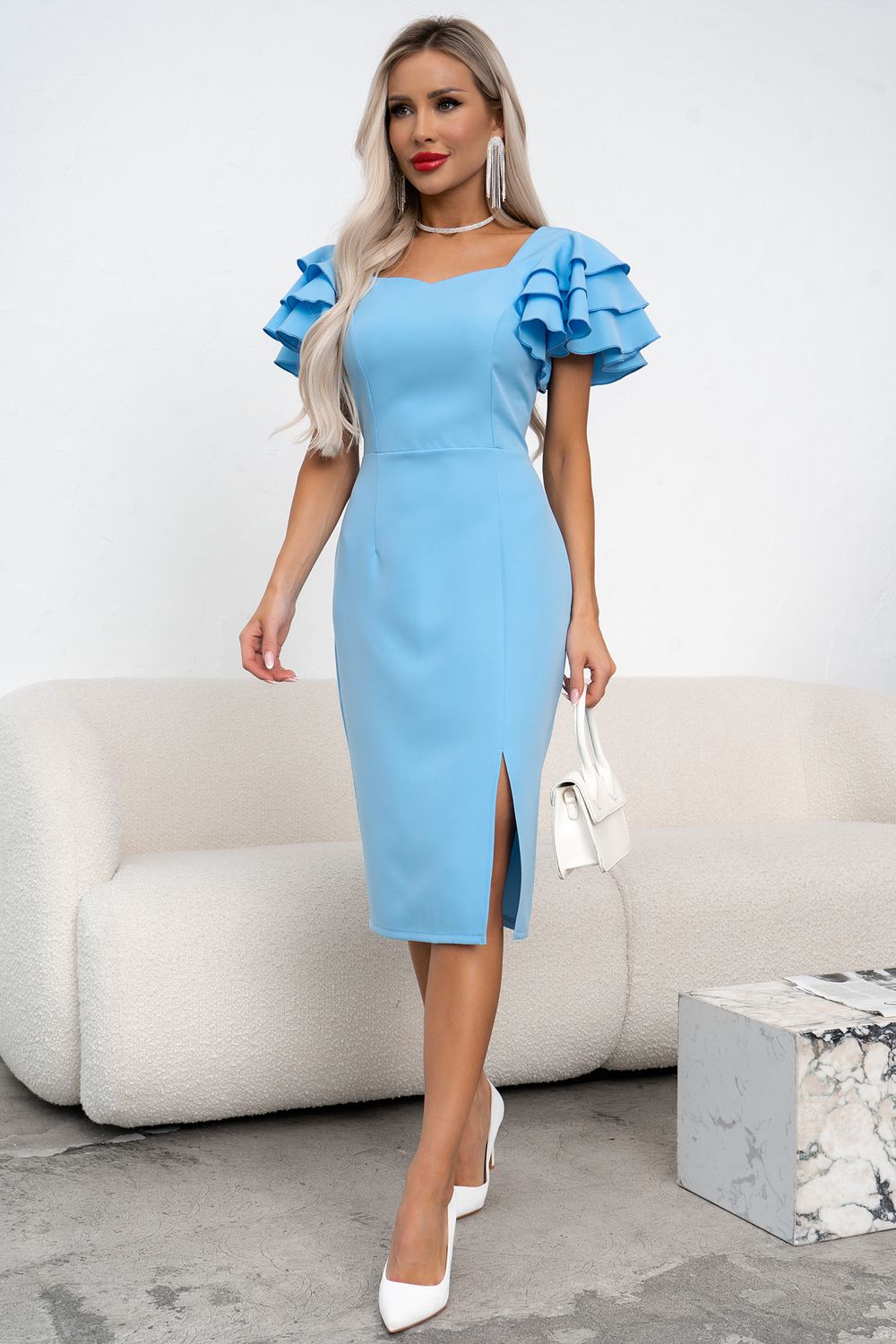 Платье Рафаэлла (голубой) Р11-1238/2 Nikol