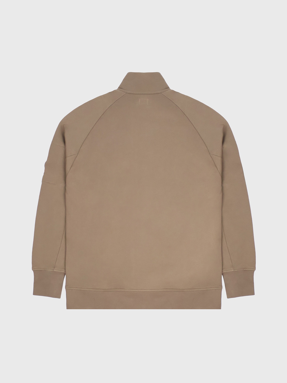 Свитшот на молнии C.P. Company Diagonal Raised Half Zip Beige