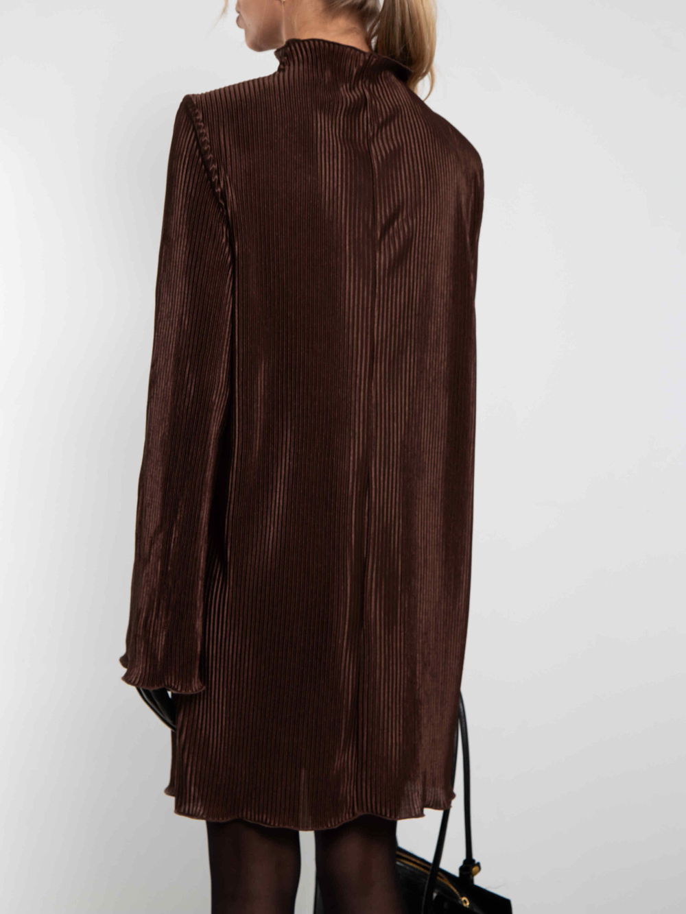 Платье Гофре (шоколадный)