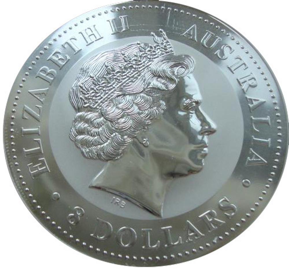 Австралия 8 долларов 2007 Год кабана Лунный календарь Лунар 1 СЕРЕБРО
