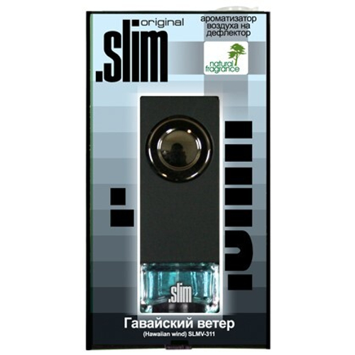 Ароматизатор на дефлектор  SLIM 311  Гавайский ветер 8 мл (FKVJP)