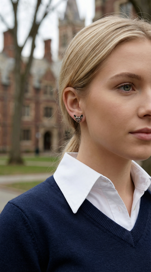 "Брэйди" серьги из коллекции "Bow-wow" от Jenavi