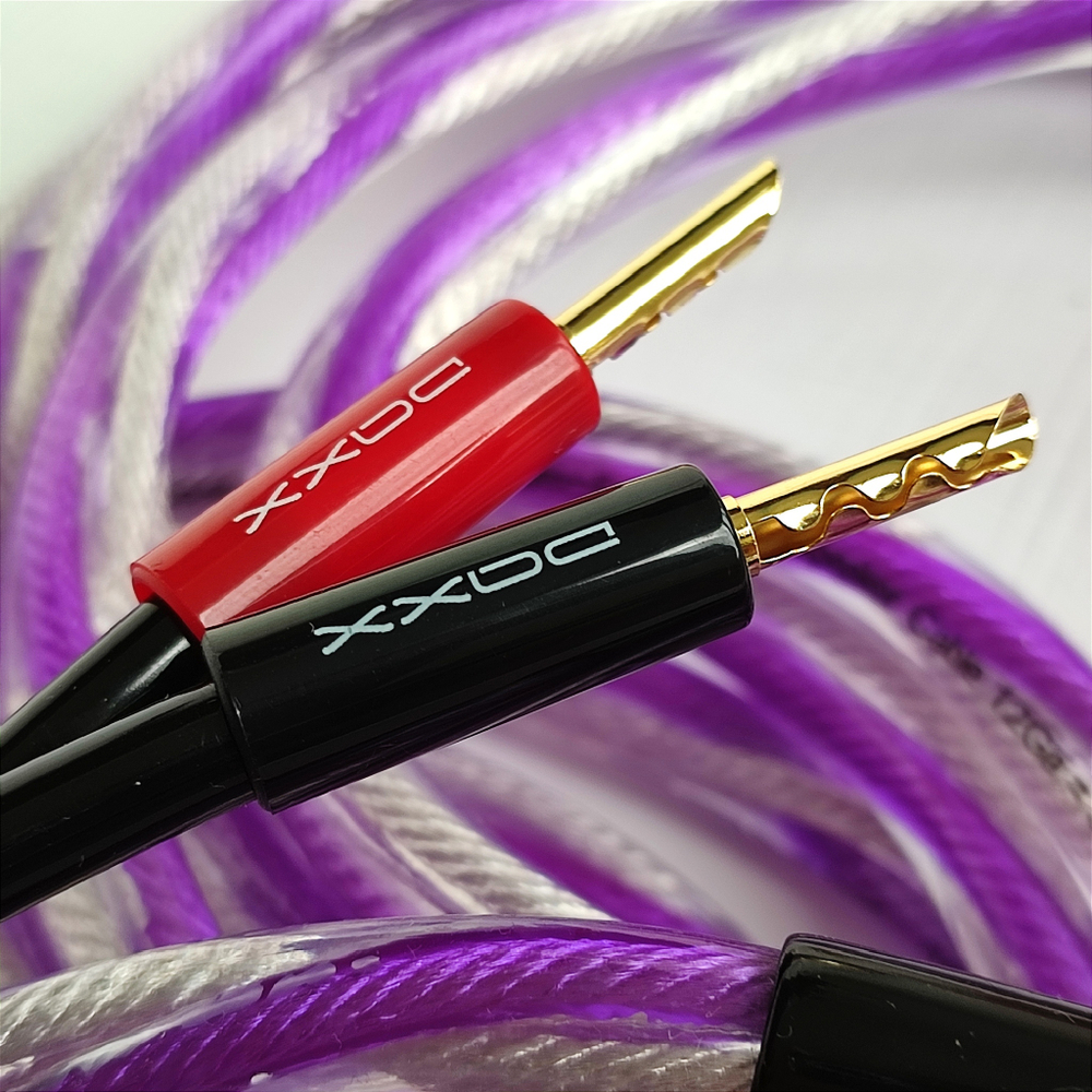 DAXX S92p Акустический кабель 12AWG (3.3мм.кв), класса Hi-Fi из посеребренной бескислородной меди -готовая пара-