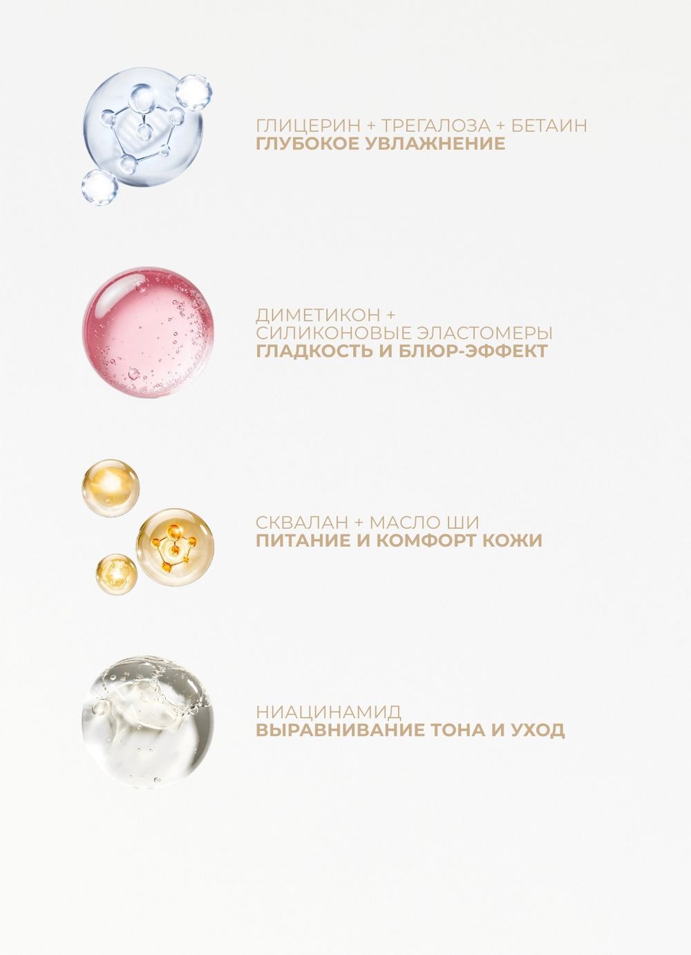 База под макияж MAKEUPSTOREKZ Natural Glow Face Primer 50 мл