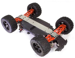 Радиоуправляемый монстр Remo Hobby MMAX UPGRADE (красный) 4WD 2.4G 1/10 RT