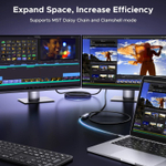 Конвертер USB 3.1 Type C на DisplayPort, 8K@60Hz, UGREEN 15575