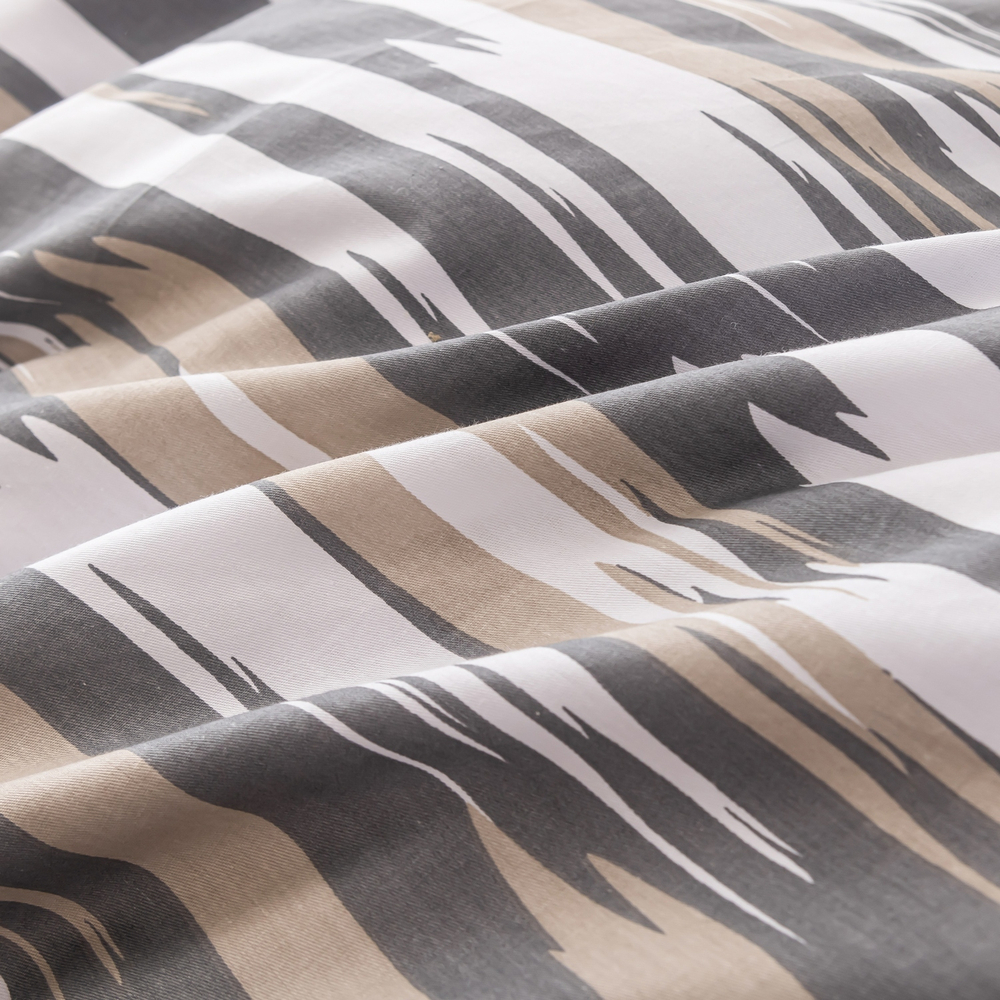 Комплект постельного белья Делюкс Сатин 100% хлопок на резинке LR605