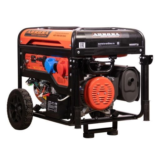 Электростанция АВРОРА AGE 10500 DSX DUAL 380В
