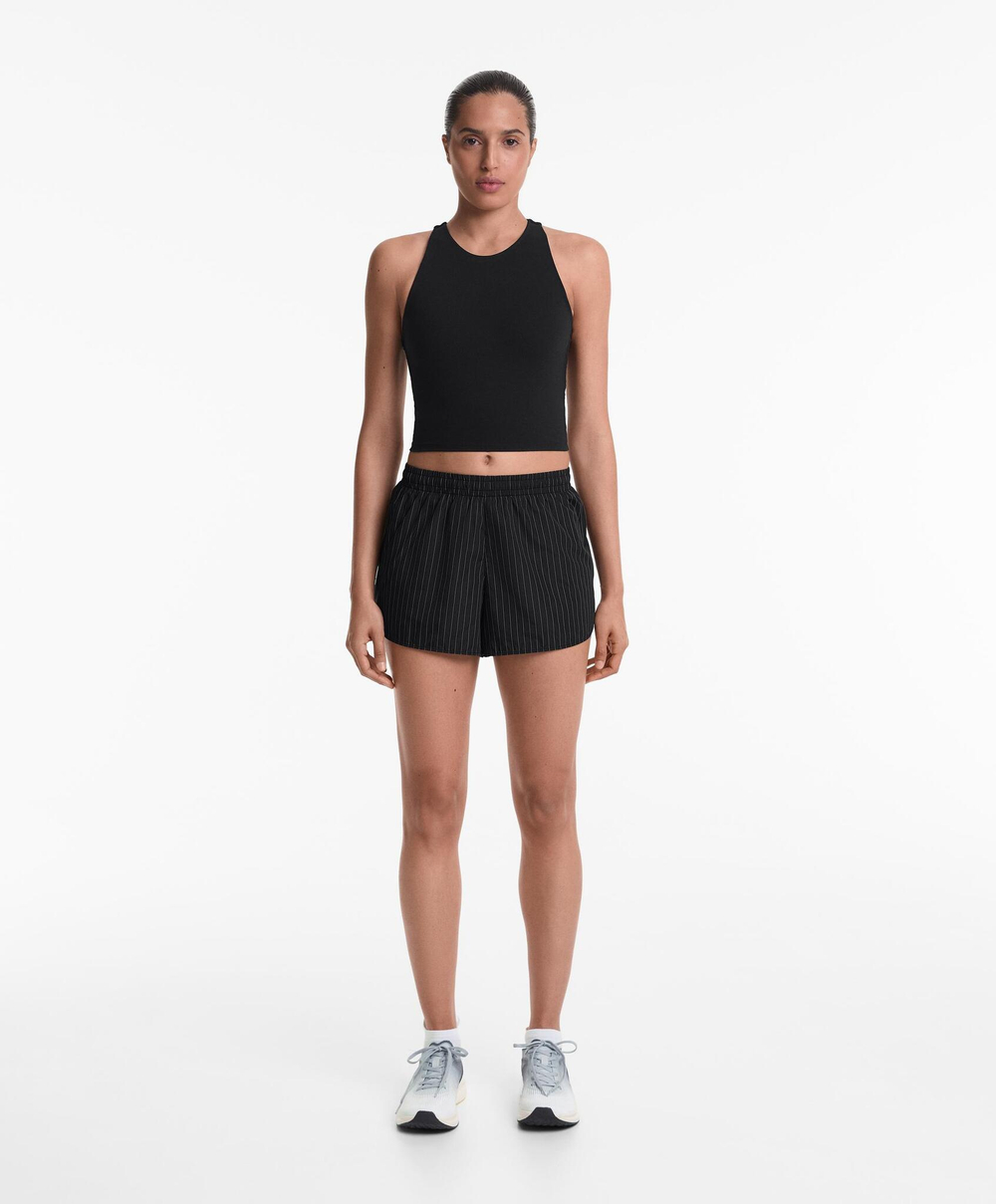 Oysho Шорты светоотражающие шорты, черный