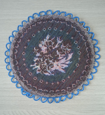 Набор гобеленовых салфеток Незабудка (1 шт 30х40 + 6 шт D 15)