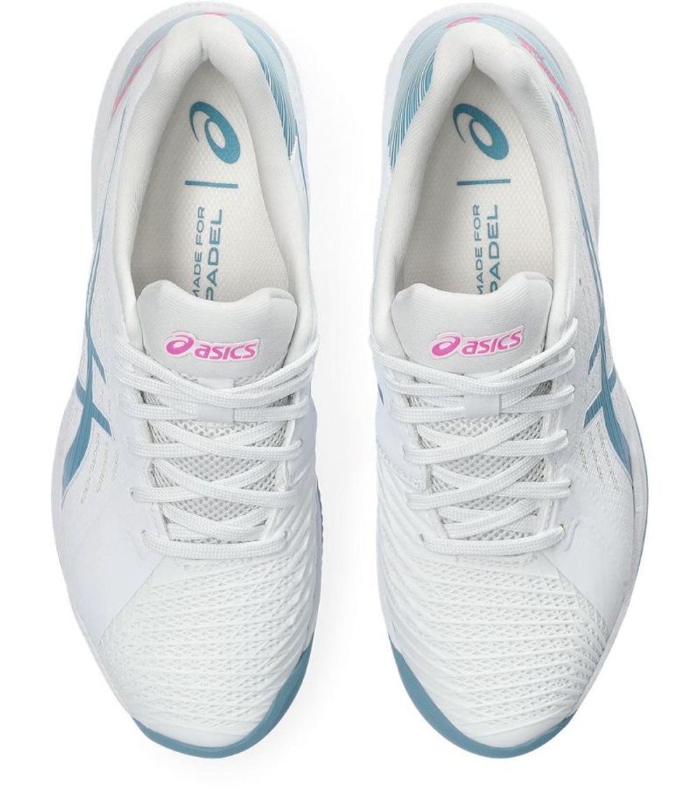 Женские кроссовки для Падел Asics Solution Swift FF Padel - white/gris blue