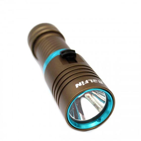 Фонарь DELFiN D7 1200 lm теплый свет