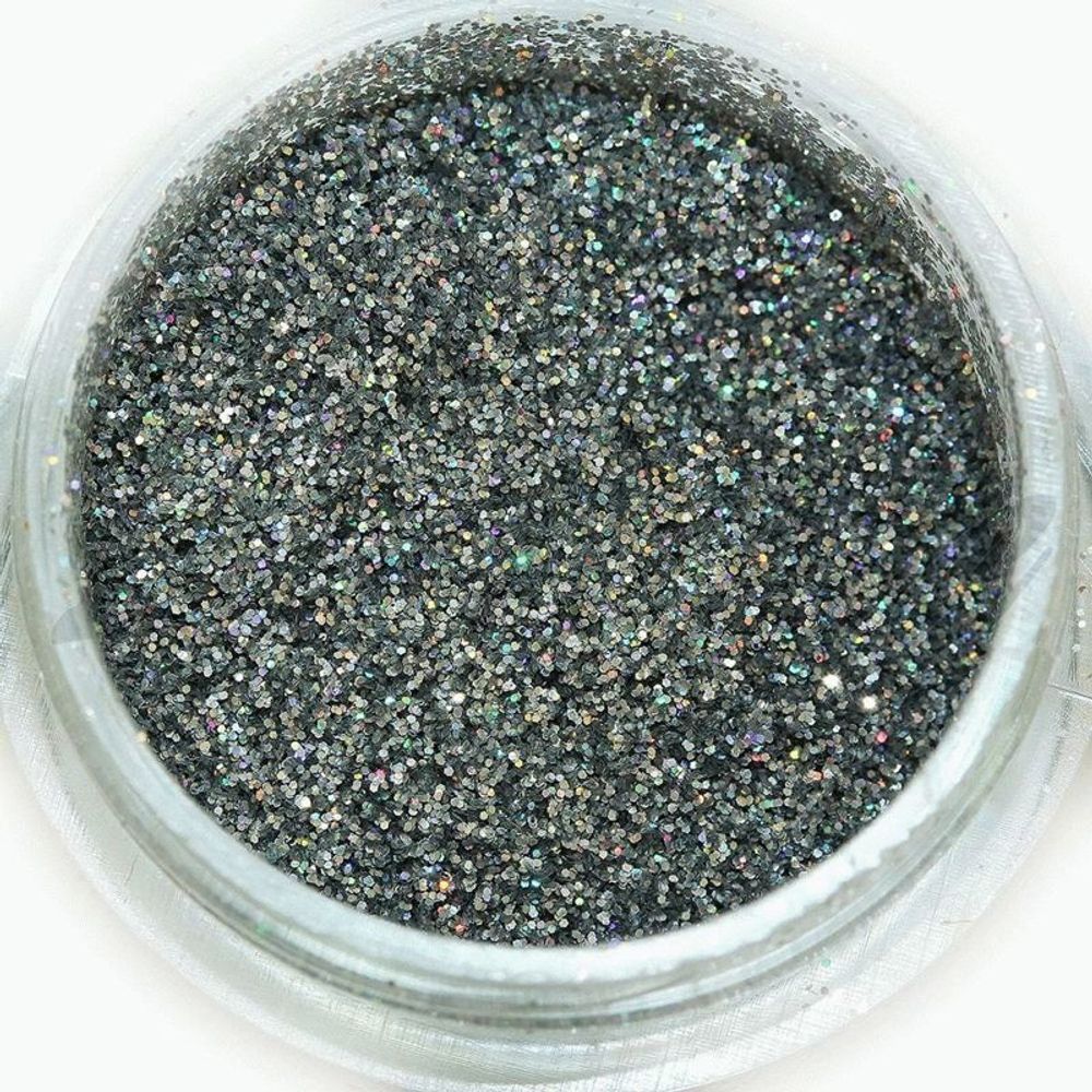 Блестки Rainbow Dust Hologram Silver