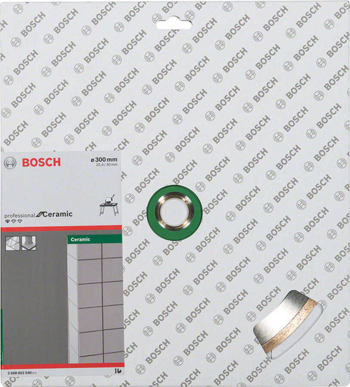 Алмазный отрезной круг по керамике Bosch Standard for Ceramic 300-25,4/30 2608602540
