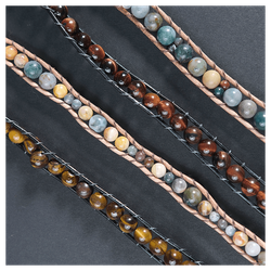 Браслет из натуральных камней «Дорожка»