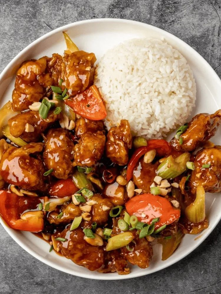 Саморазогревающийся рис Shandong Курица Кунг-Пао 265 г x 4 шт