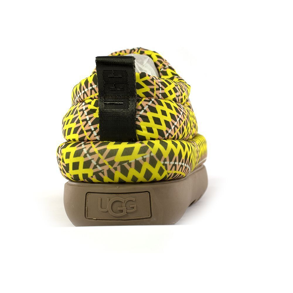 UGG MAXI HERITAGE BRAID CLOG YELLOW