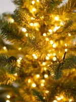 Елка с гирляндой «Барокко» (Литая+пвх) от 1.2 до 2.4 м