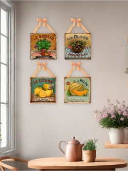 Панно на стену для интерьера 4 шт